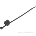 T30REC22 Automotive Cable Tie With Edge Clip